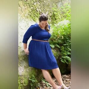 ModCloth Presentation Perfect Dress Blue Size 3X